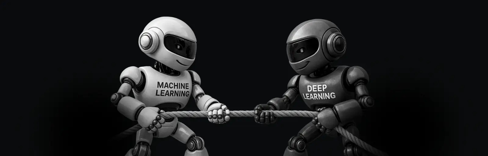 Machine learning vs deep learning